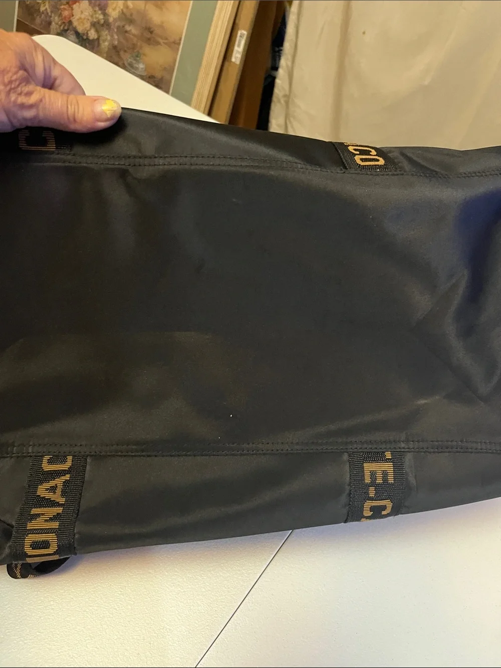 Black Grand Prix Duffel Bag